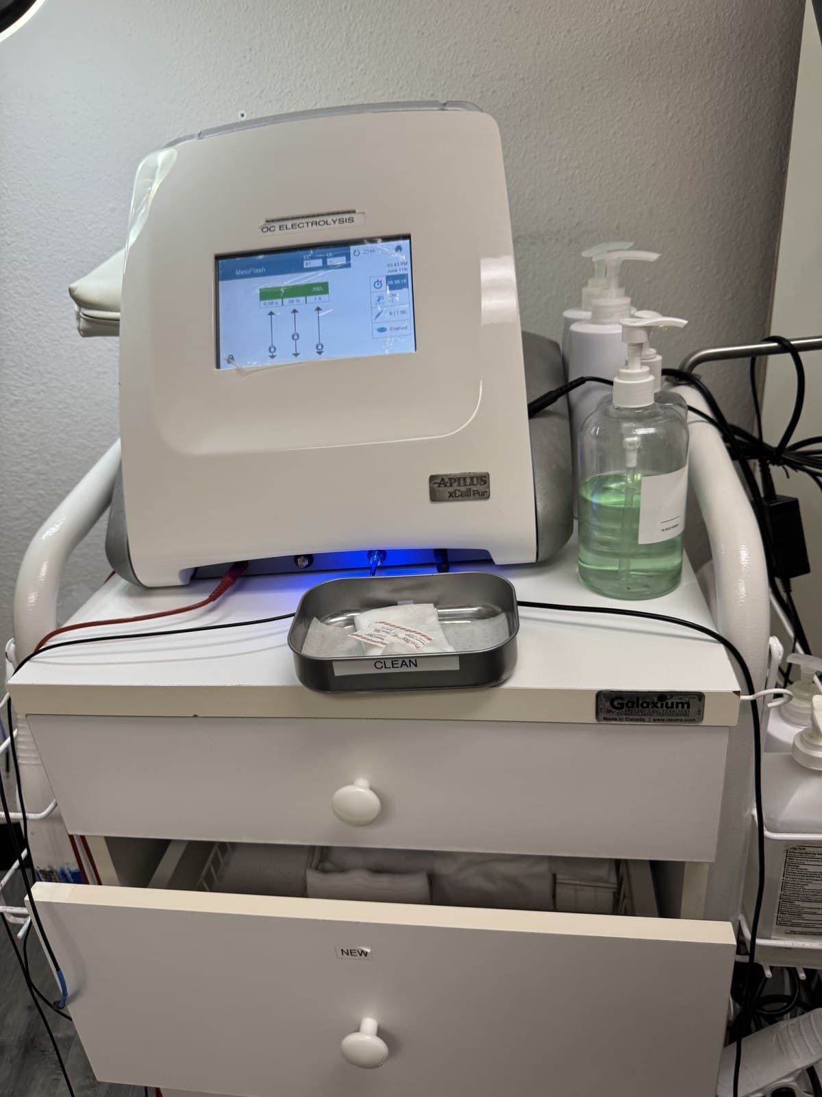 Primary research: the Apilus xCell Pur documented at a clinic.